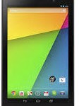 A view of Nexus 7 front side